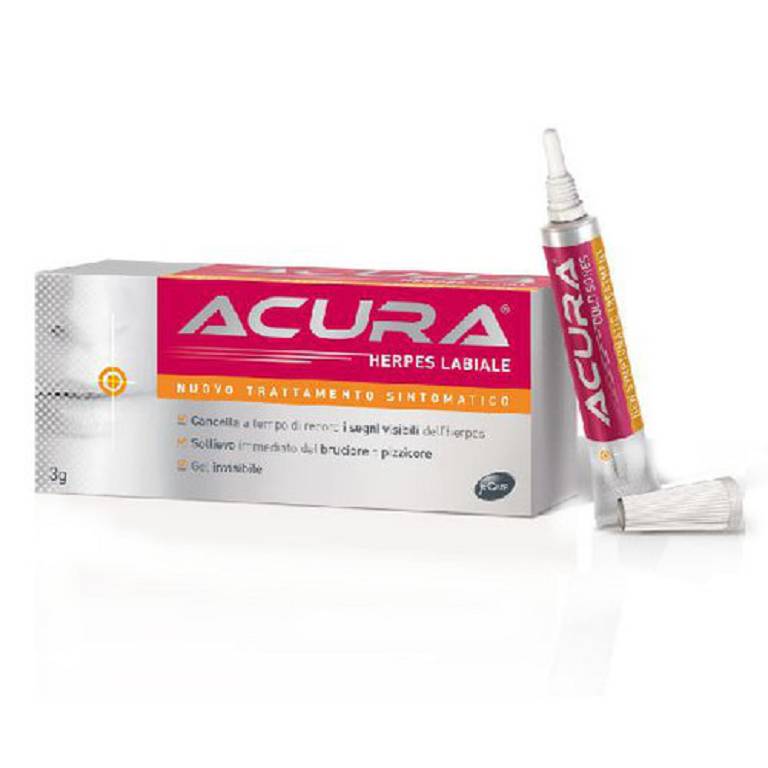 ACURA GEL HERPES LABIALE 3G