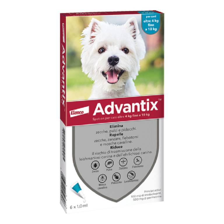 ADVANTIX SPOT ON*4PIP 4-10KG ADVANTIX SPOT ON*4PIP 4-10KG
