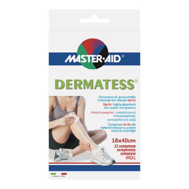 DERMATESS GARZA TNT 18X40 12PZ DERMATESS GARZA TNT 18X40 12PZ