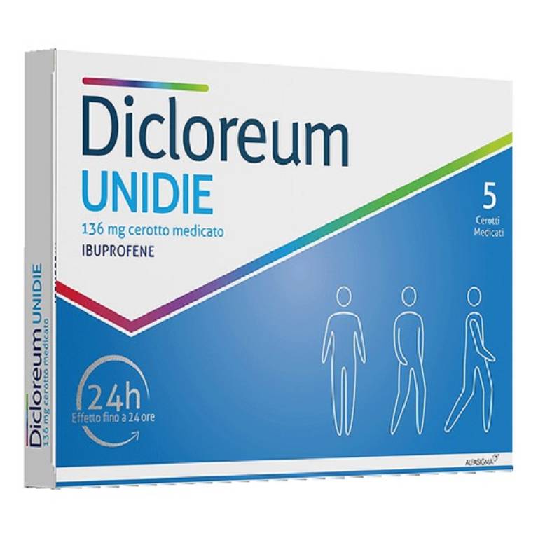 DICLOREUM UNIDIE*5CER 136MG24H DICLOREUM UNIDIE*5CER 136MG24H