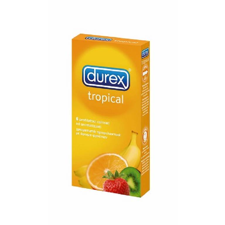 DUREX TROPICAL EASY ON 6PZ
