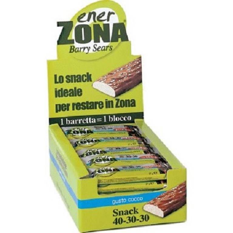 ENERZONA SNACK COCCO BOX30BAR