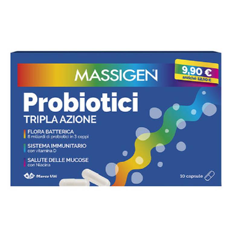MASSIGEN PROBIOTICI 10CPS 24OS