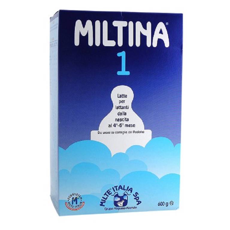 MILTINA 1 LATTE POLV 600G