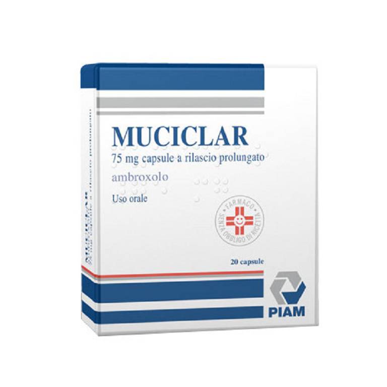 MUCICLAR*20CPS 75MG RP