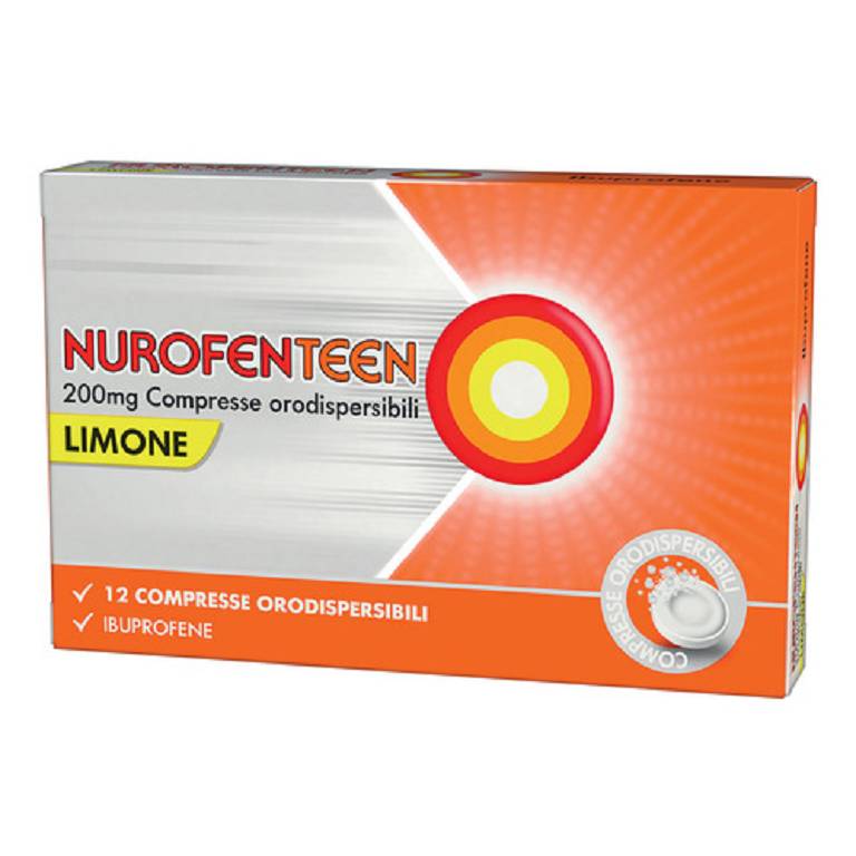 NUROFENTEEN*12CPR ORO 200MG LI NUROFENTEEN*12CPR ORO 200MG LI