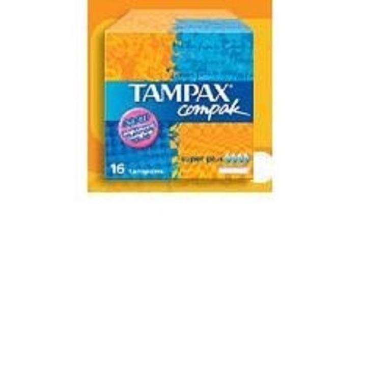 TAMPAX COMPAK SUPPORT PLUS 16P